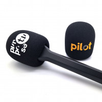 WSHB1-GO Budget Handheld plopkap / popfilter / plopbol  - BEDRUKT - voor de RODE Interview GO - Wireless GO II / ME / PRO