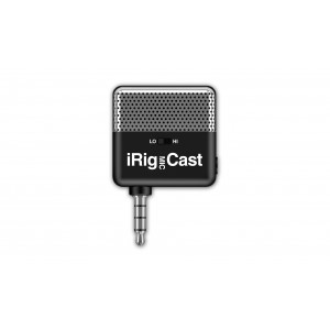 IK iRig Mic Cast ultra-compact size microphone